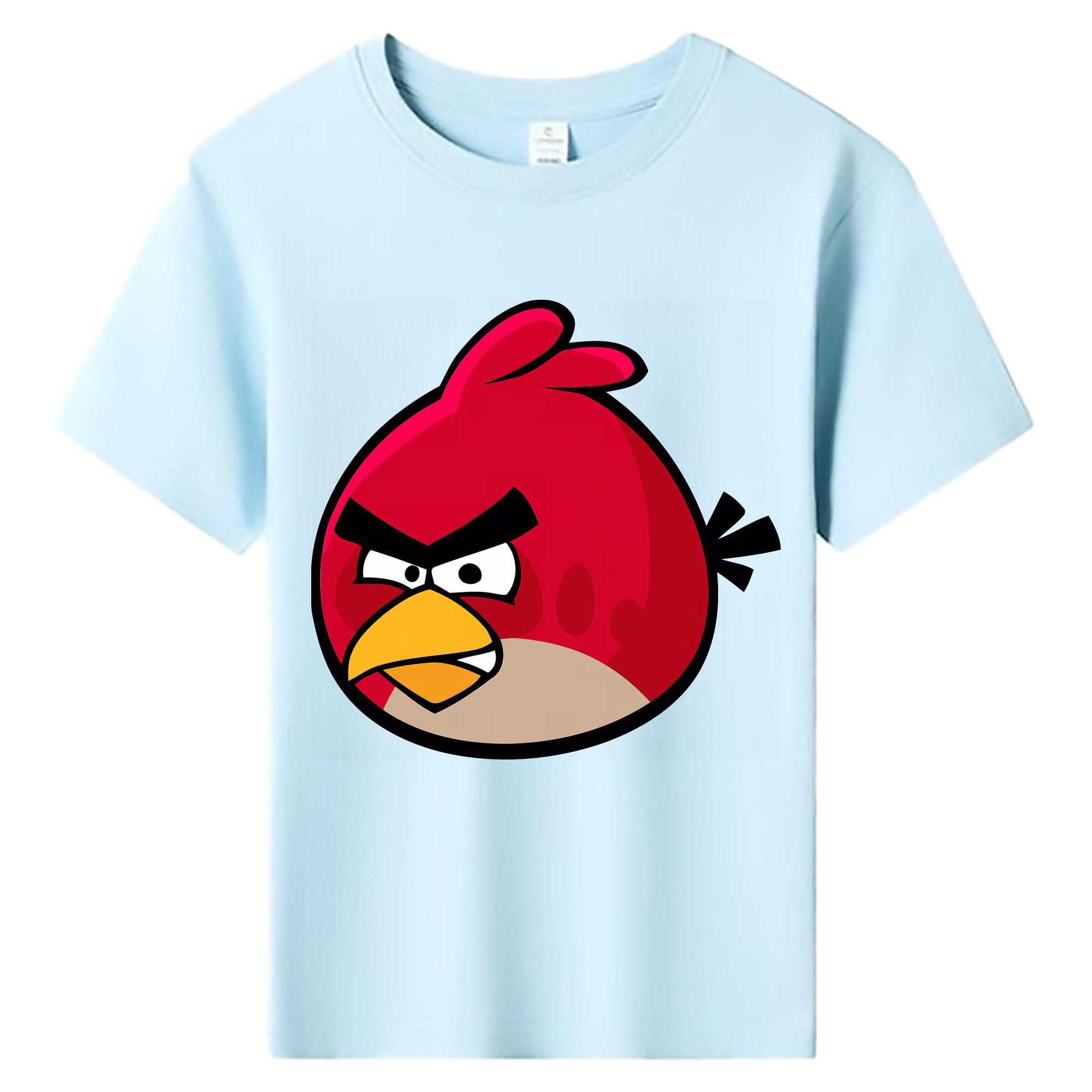 （画像用） Angry Birds アングリーバード 綿100％キッズTシャツ（フロントプリント）